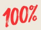 100%