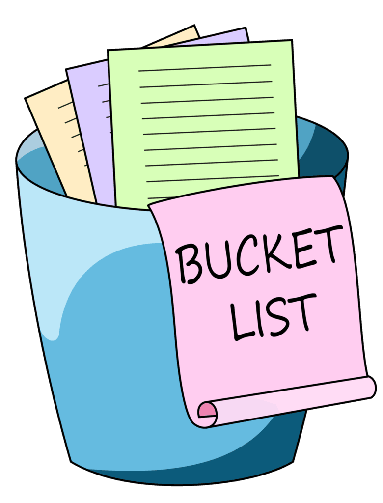 Prepare a Bucket List of Programs!