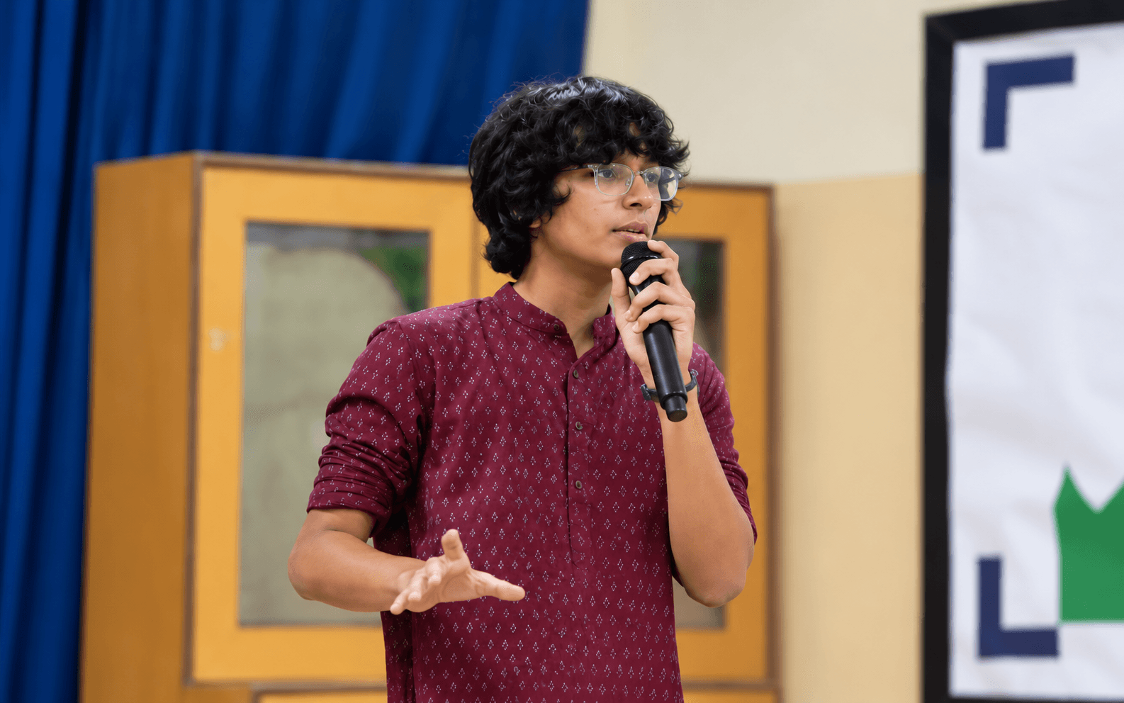 Atharv, accepted to Ashoka University